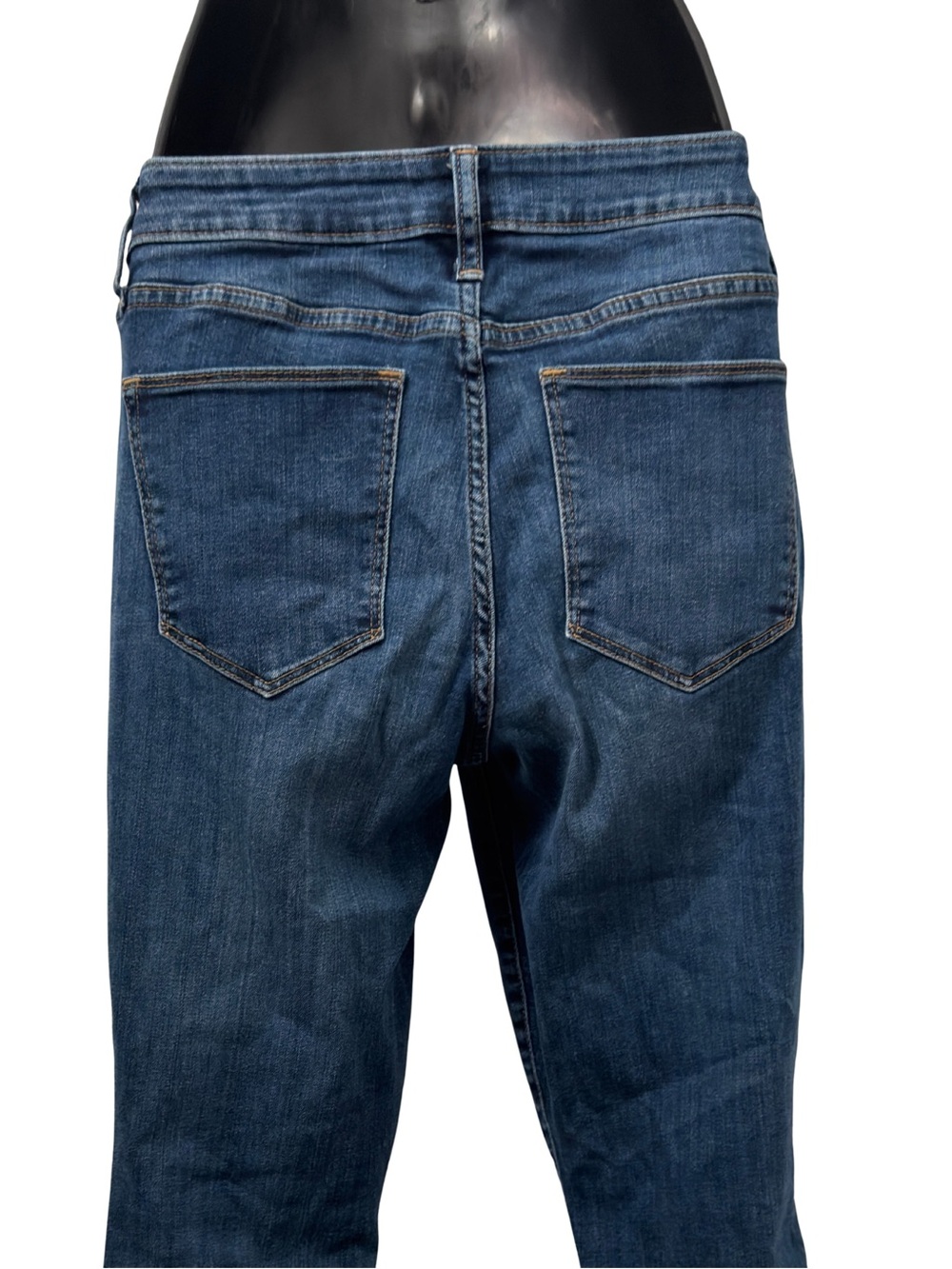 Women’s Blue Denim Jeans - Classic Skinny Back Pocket Style